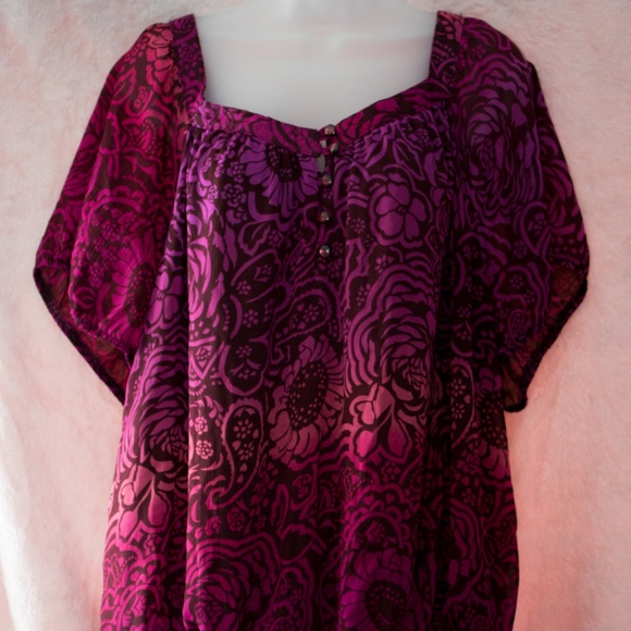 Floral Patterned Blouse - Picture 2 of 8